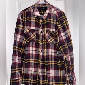 Mens Button Down Flannel
